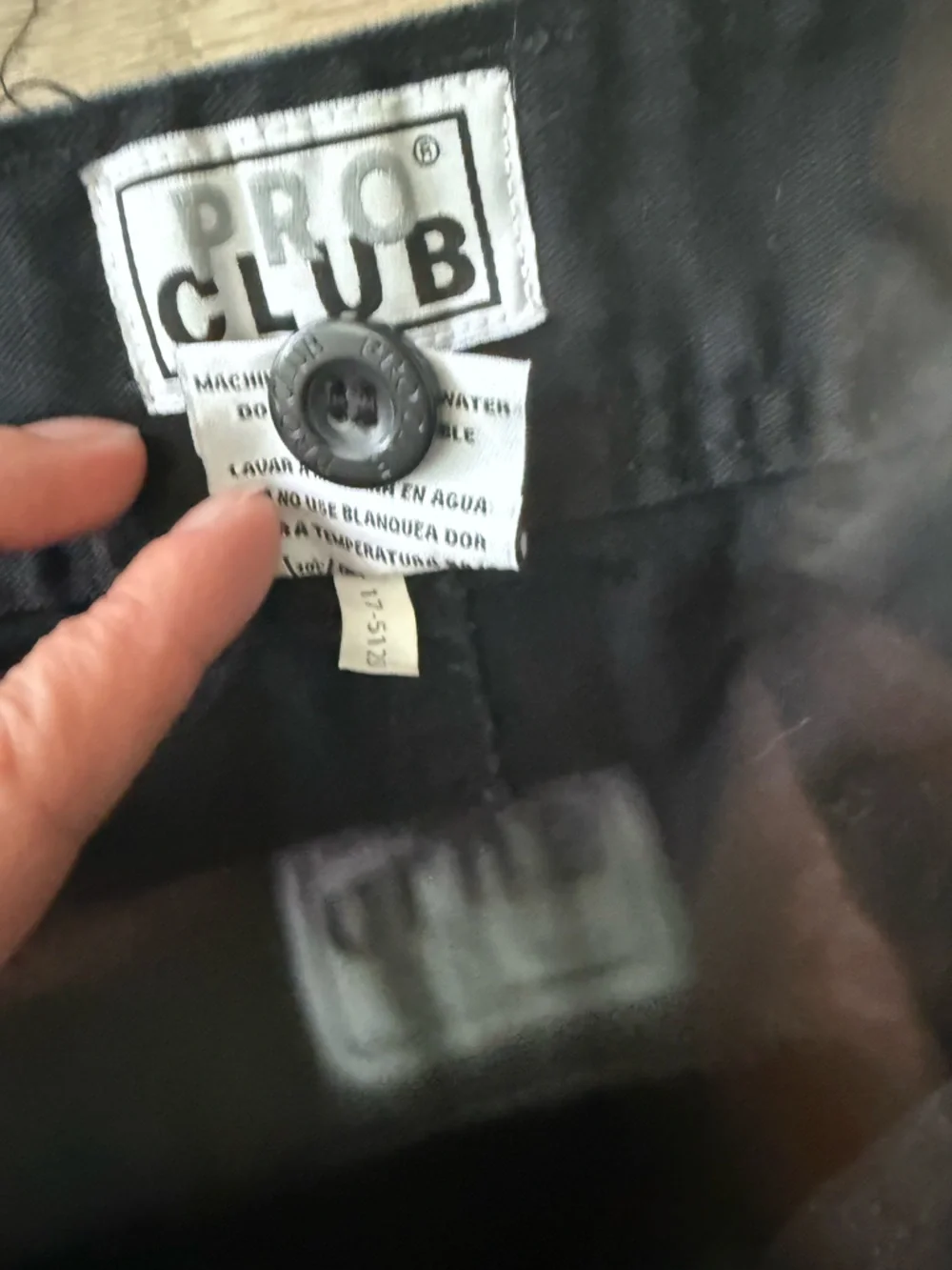 Pro Club Black Cargo Shorts Utility Y2K Gorpcore Loose Fit - Picture 6 of 9